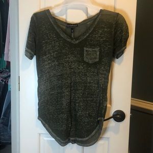 Olive burn out top